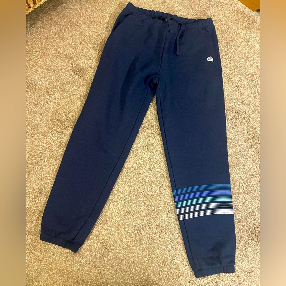 Patagonia Men’s navy sweatpants. Size Large